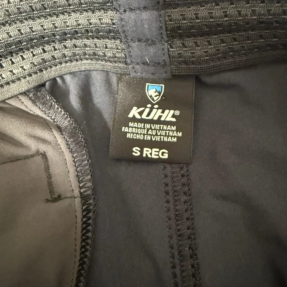 Kuhl Freeflex Jogger Pants Mens Small Gray Softshell Hiking Zip Pockets‎ Stretch